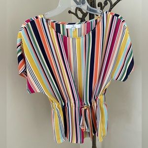 Colorful blouse size medium
